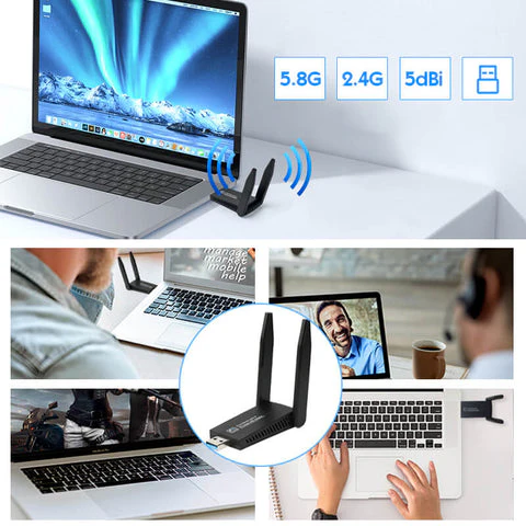 1300Mbps Wireless network card 5G gigabit dual-band - Image 5