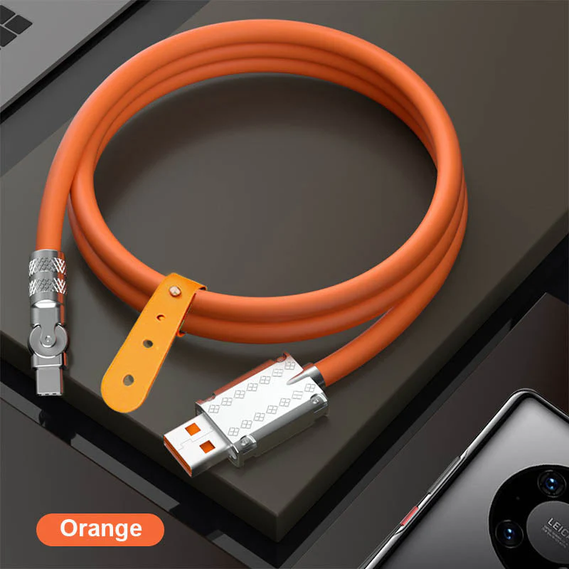 180° Anti-Break Fast Charge Data Cables(120W) - Image 2