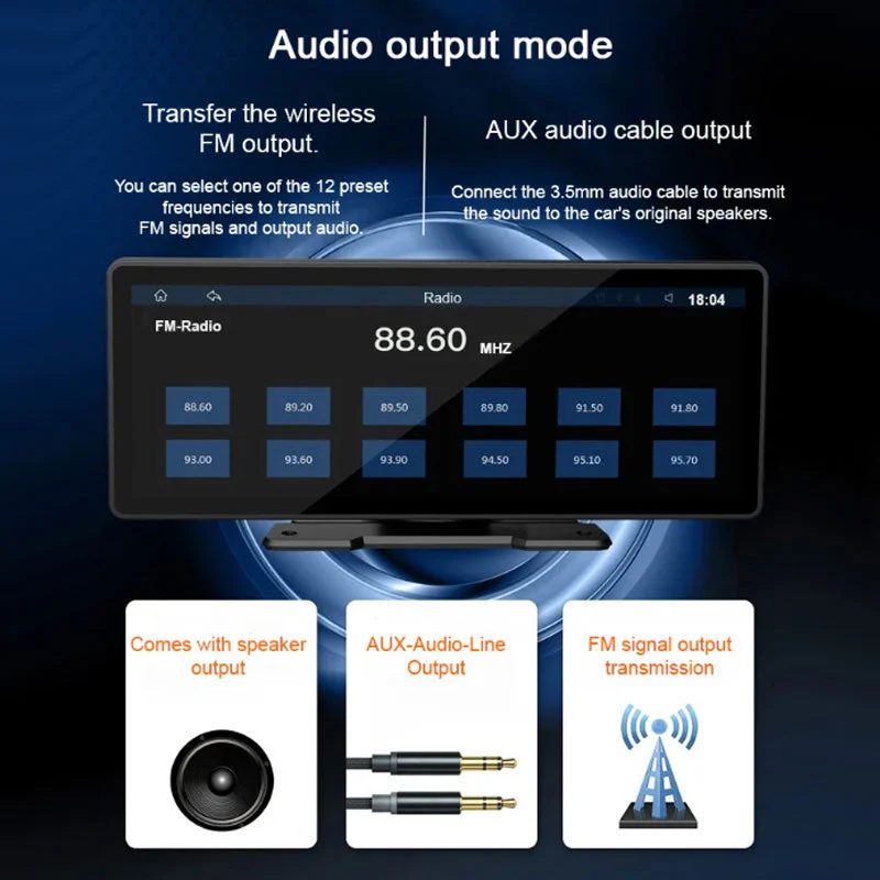 2025 Newest Portable Carplay Screen for Car, 7 Inch IPS Touchscreen Car Stereo Support Wireless Carplay DealsforYouDays - Image 7