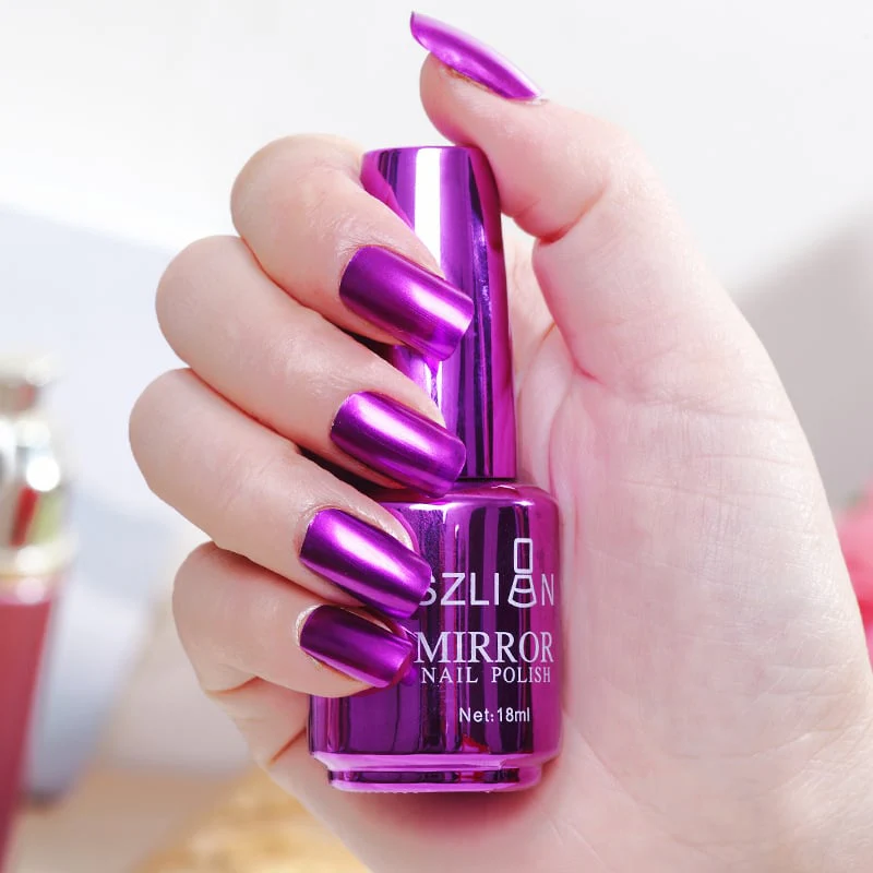 2023 Glamorous Metallic Mirror Nail Polish - Image 12