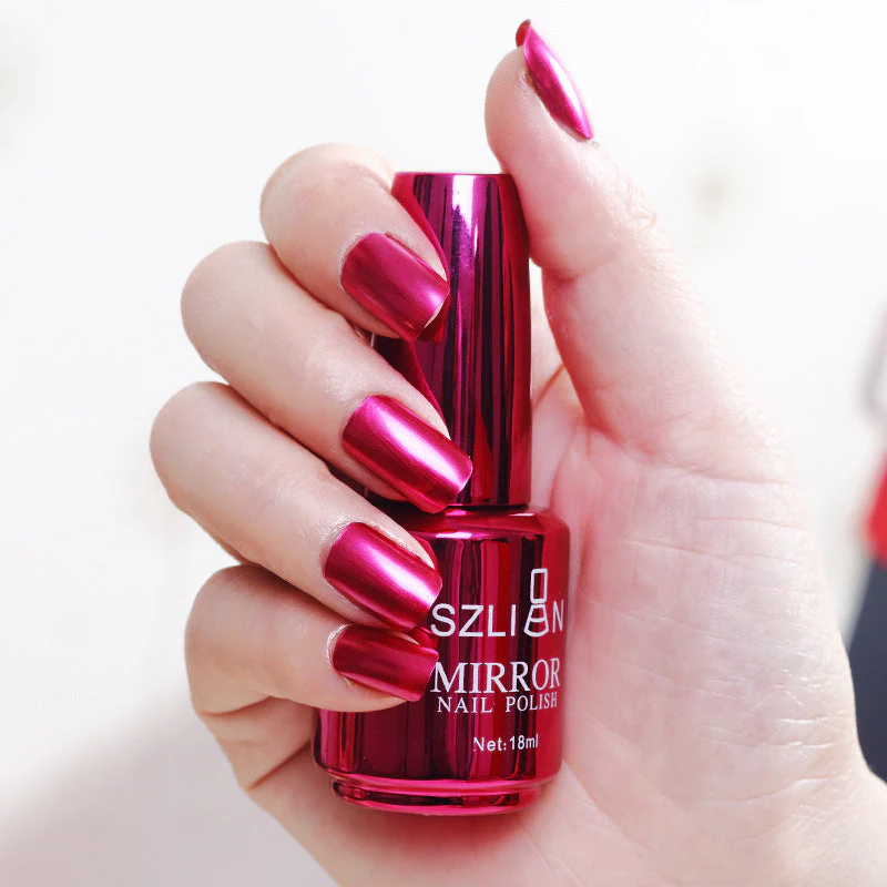 2023 Glamorous Metallic Mirror Nail Polish - Image 20