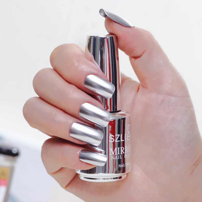 2023 Glamorous Metallic Mirror Nail Polish - Image 21