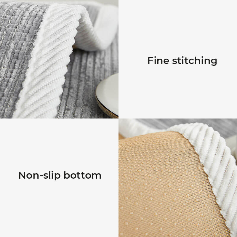 🔥Simple Striped Chenille Anti-scratch Couch Cover - Image 3