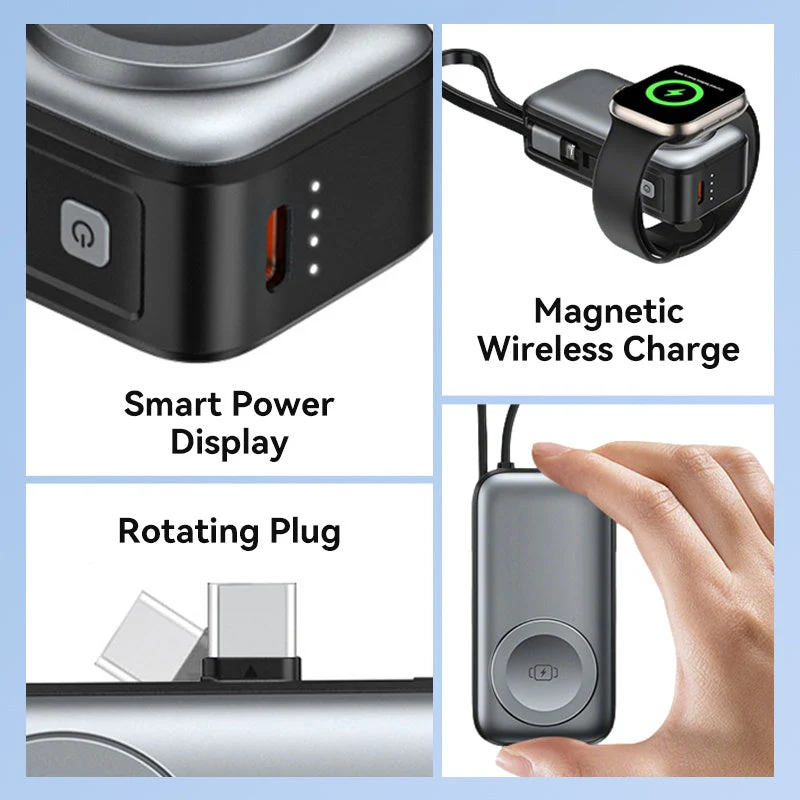 3-in-1 Magnetic Wireless Power Bank - Image 5