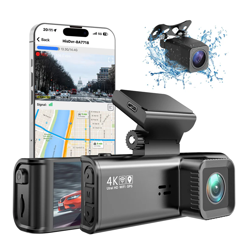 Dual Dash Cam for Cars with WiFi, GPS & Night Vision - Image 13