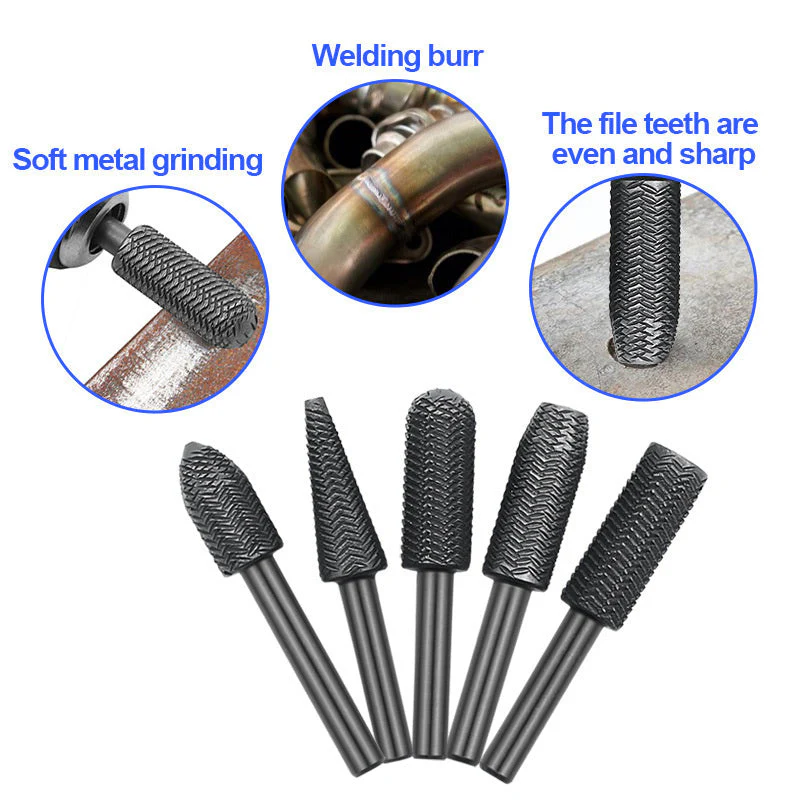 5-Piece Rotating Steel File Set - Image 4