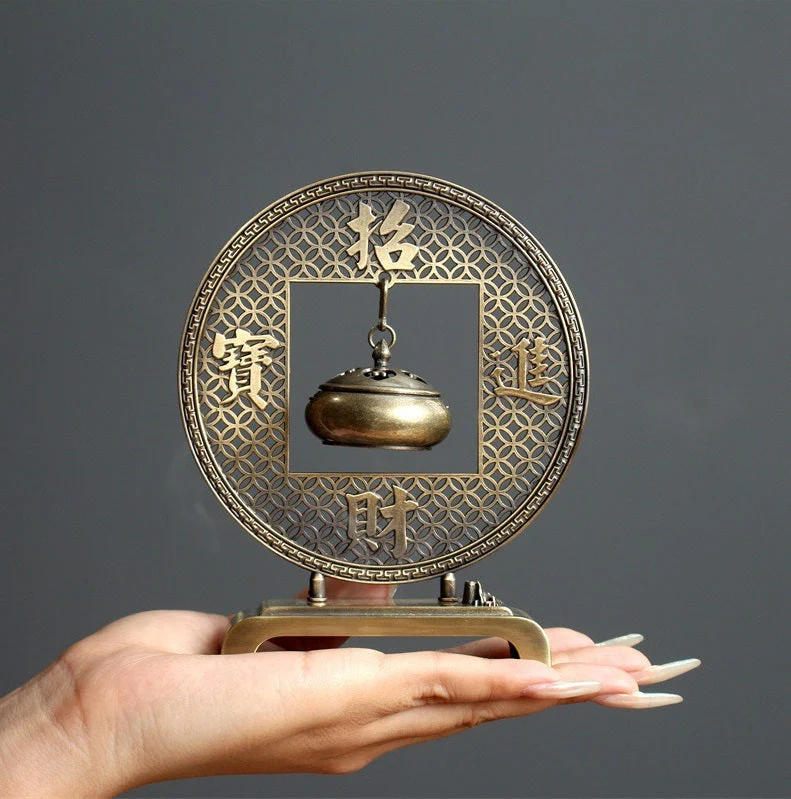 Auspicious Fortune Incense Burner (complimentary sandalwood incense) - Image 4