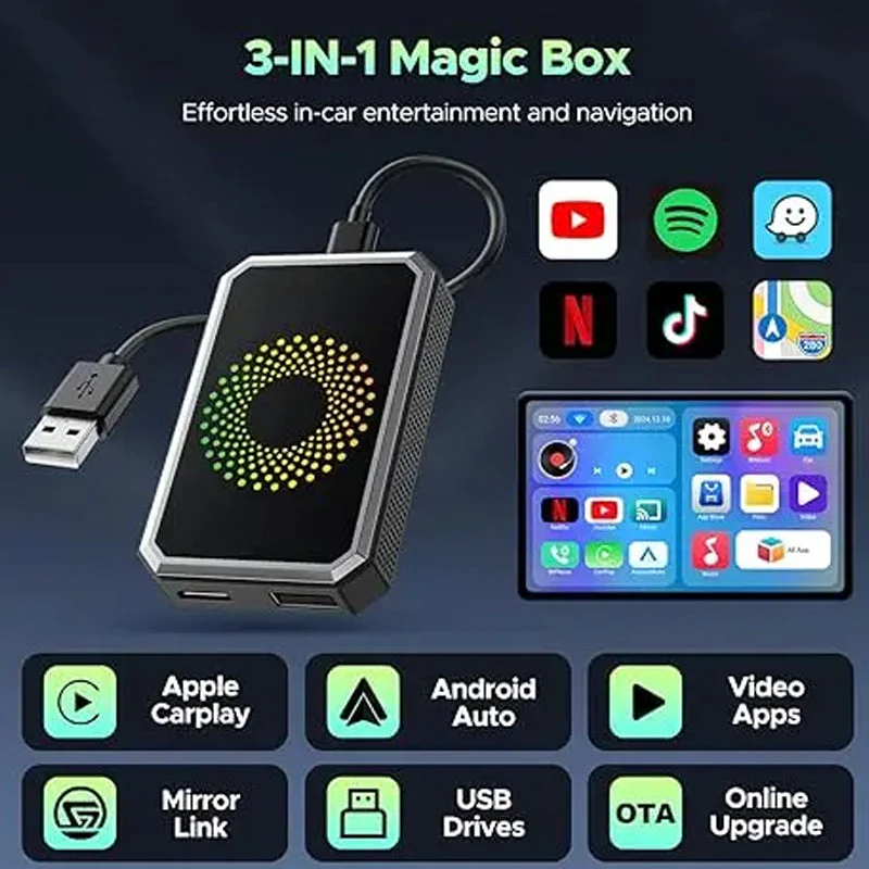 🚗🔌 CarPlay Smart Connectivity Box - Plug-and-play, non-invasive installation - Image 3