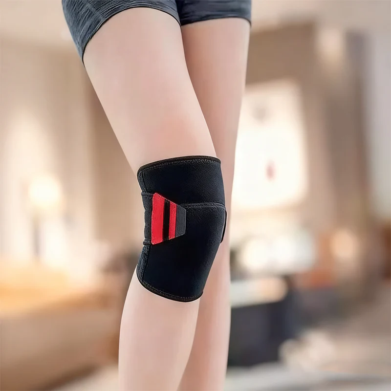 🔥 50% OFF! 🦵 ADJUSTABLE KNEE SUPPORT - 3-Heat Settings & Massage Function, Breathable Neoprene Material, Ideal for Sports and Daily Comfort 🌟🧴 - Image 6