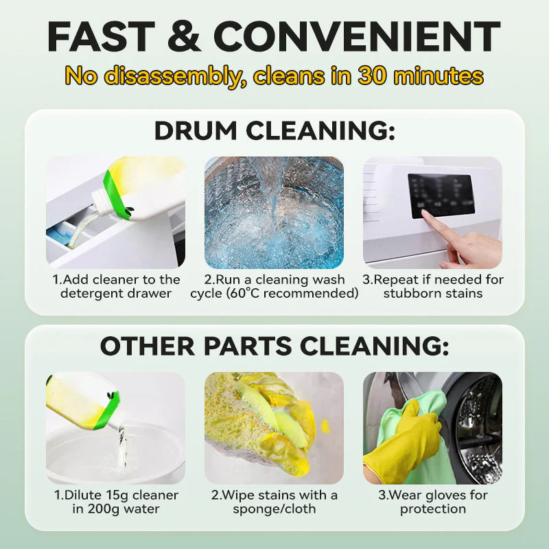 Anti-Odor & Mold Washing Machine Cleaner - Image 7