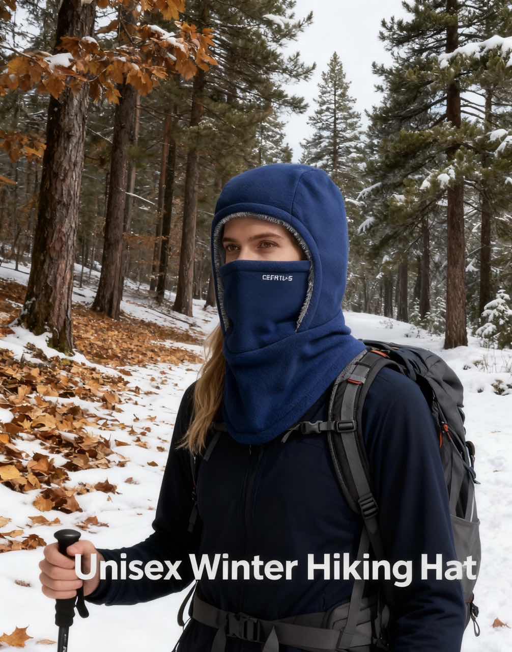 🔥Unisex Winter Warm Neck Mask Ear Protection One Piece Hat - Image 12