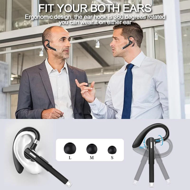 Upgrade Business Wireless Bluetooth Earphone - Image 4