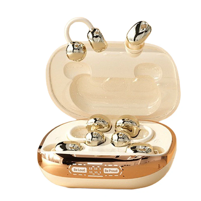 Bluetooth 6.0 Clip-On & In-Ear Wireless Earbuds - Image 10
