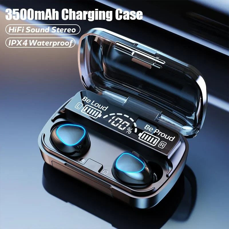 TWS Bluetooth 5.1 Earphones 3500mAh Waterproof Charging Box - Image 9