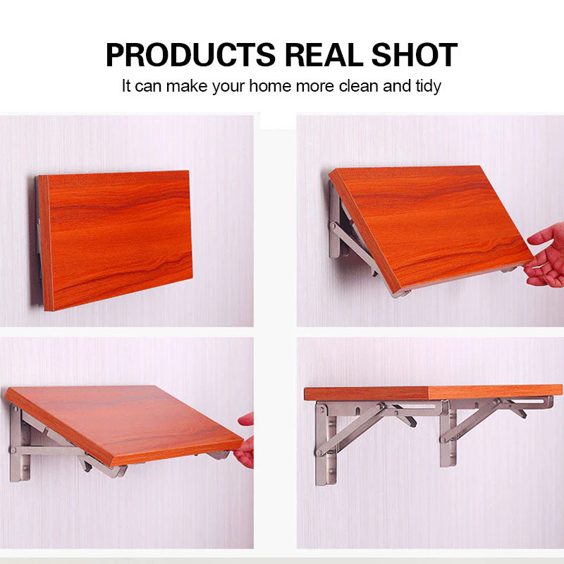 ⏳Time-Limited Special⏰ Instant Fold Multi-Use Bracket – Declutter Kitchen/Study, Space-Saving & Sturdy Organizer ✨ - Image 4