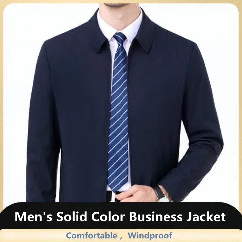 🔥Hot Sale 50% Off🔥Men's Fall Thin Standing Collar Jacket - Image 15