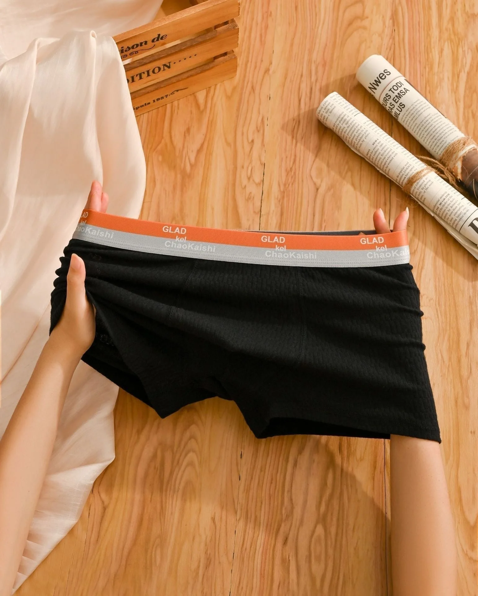 🔥LIMITED SALE 50% OFF🔥Bubble Cotton Men's Boxer Briefs Antibacterial Breathable Sweat Absorbent - Image 6