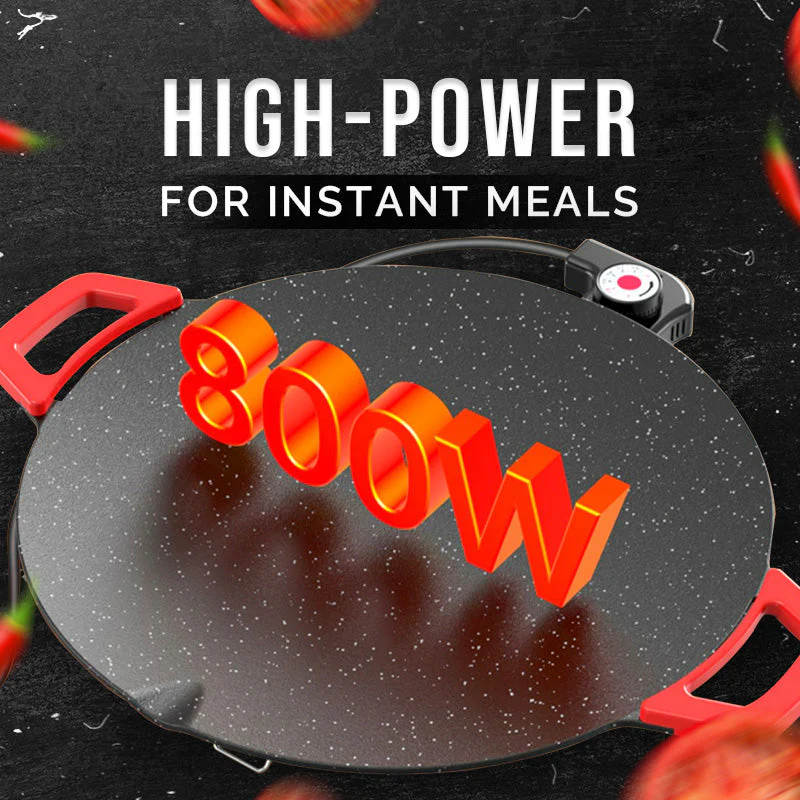 🍳Quality Life🍳Non-Stick Electric Indoor Grill Pan - Image 3