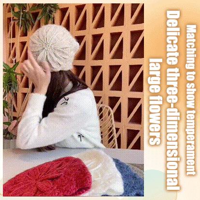 🔥New Year Special 49% OFF🔥Korean Style Retro Crochet Hat - Image 3