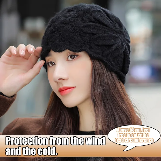 🔥New Year Special 49% OFF🔥Korean Style Retro Crochet Hat - Image 4