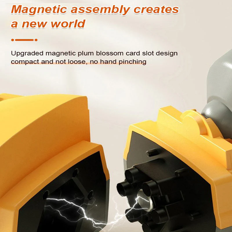🔥49% Off🔥Magnetic Transform Engineering Car Assembled Toys - Image 7
