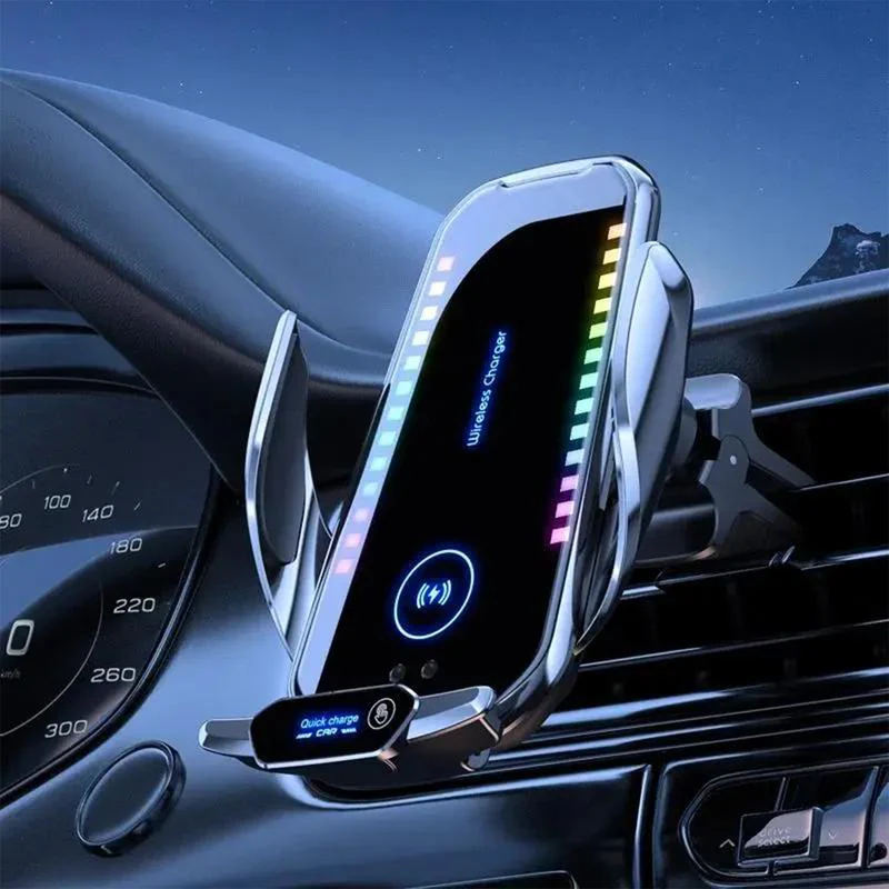🔋⚡ Wireless Car Charger and Phone Holder - Compatible with iPhone and Android Phone Types 📱🚗 - Image 8