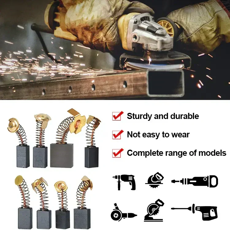 Carbon Brush Set for Electric Tools - Image 13