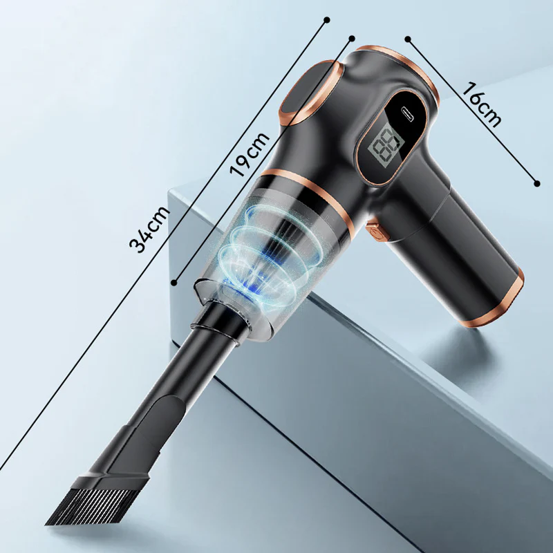 ✨ 4 in 1 High Power Cordless Car Vacuum Cleaner – Strong Suction, Long Battery Life & Versatile Attachments 🍃 - Image 9