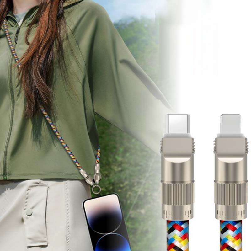 ⚡2-in-1 Phone Lanyard Charging Cable - Image 12