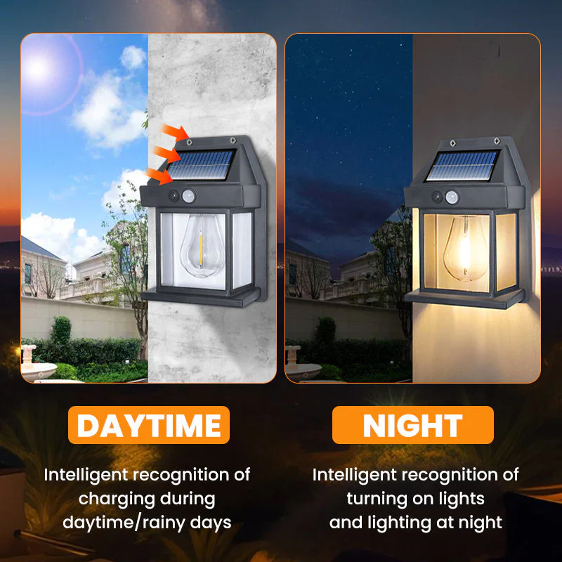 🎁Limited Discount-50%⏳ Motion Sensor Solar Tungsten Wall Light - Image 3
