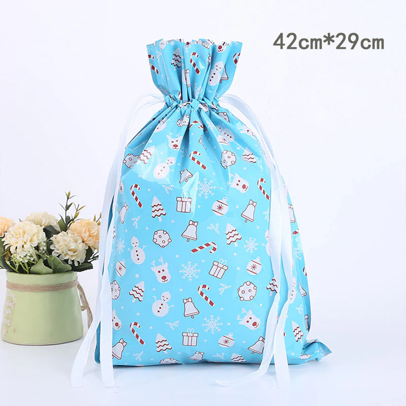 🎅Christmas Sales🎄Drawstring Christmas Gift Bags (Biodegradable) - Image 32