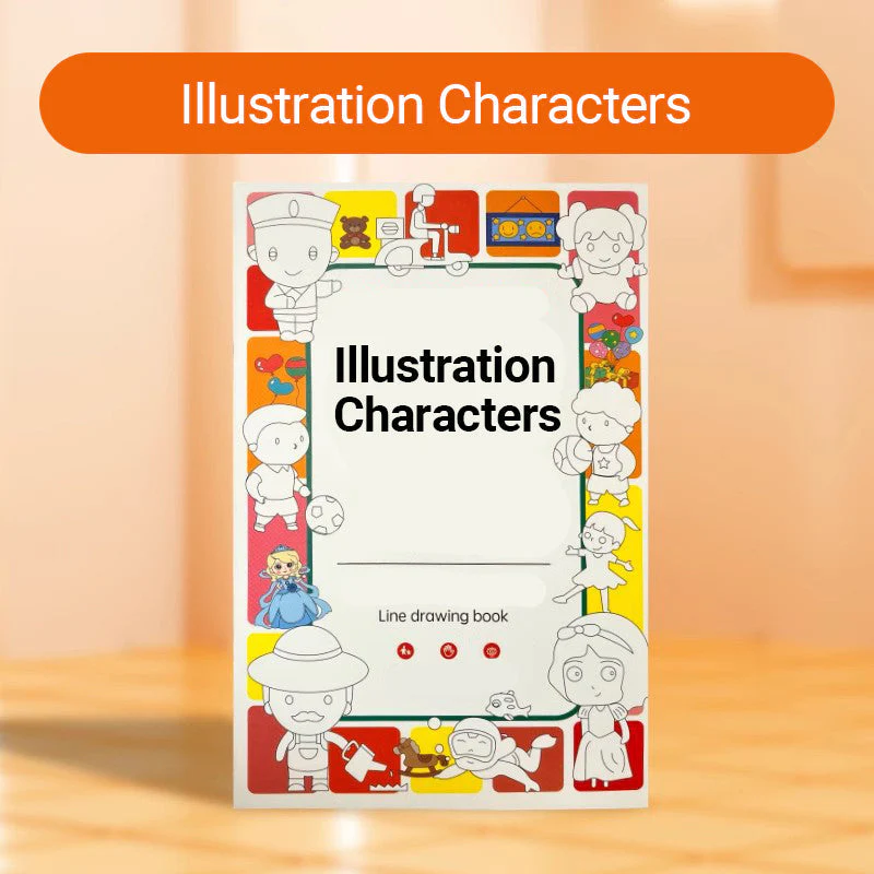 Children's Interesting Line Drawing Copy Sketchbook - Image 9
