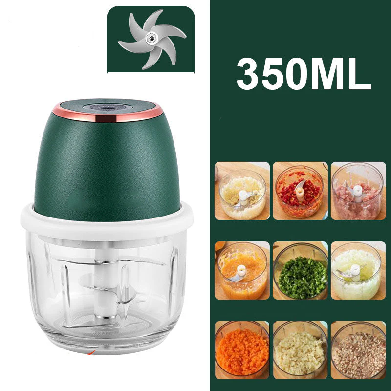 🔥HOT SALE 49% OFF🔥Cordless Multifunctional Mini Electric Garlic Chopper - Image 15
