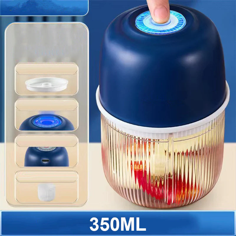 🔥HOT SALE 49% OFF🔥Cordless Multifunctional Mini Electric Garlic Chopper - Image 16
