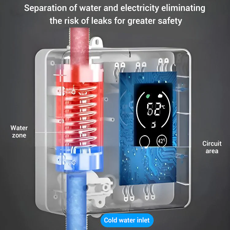 💥Cutting-edge technology🔥Instant thermostatic water heater - Image 7