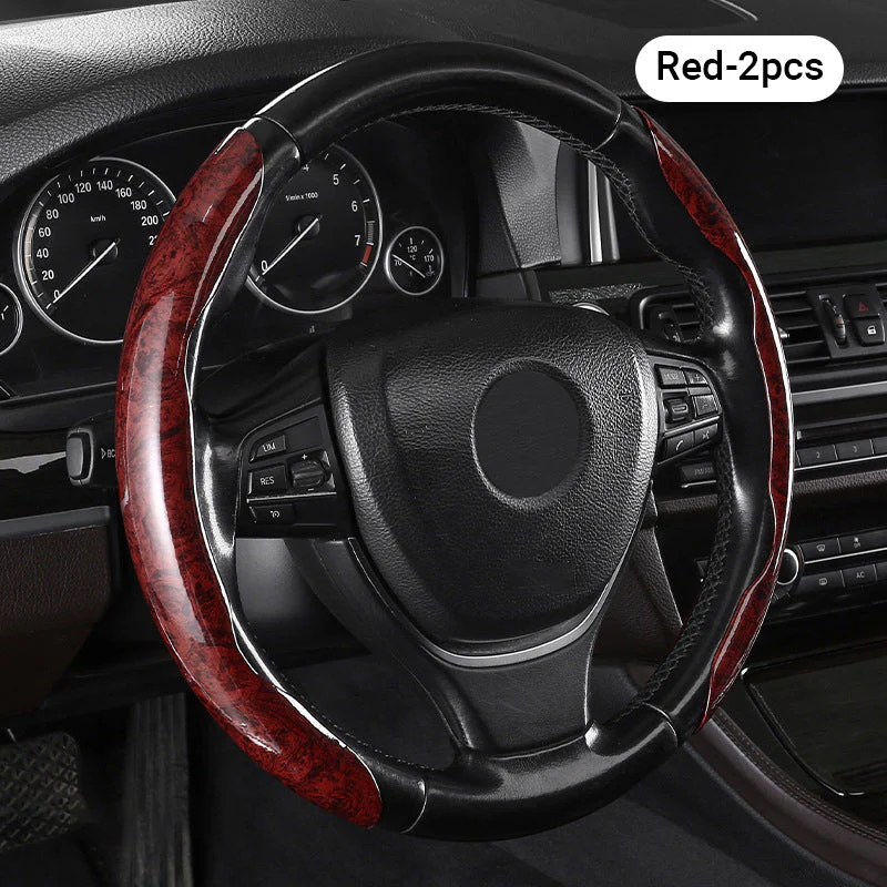 🍃🍃Carbon Fiber Pattern Laser Ultra-thin Non-slip Universal Car Steering Wheel Cover - Image 19