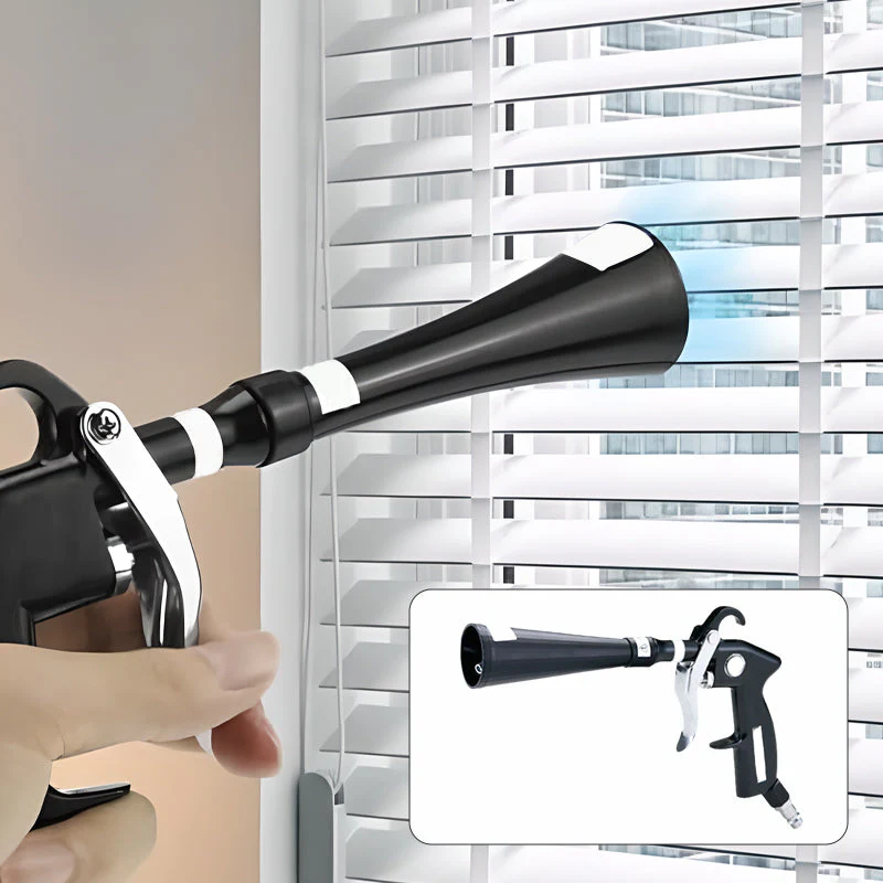 🔥Hot Sale🔥Air Blow Gun Car Interior Cleaning Gun High Pressure Car Detailing Cleaning Tool with Nozzle and Auto Detailing Dusting Brush - Image 8