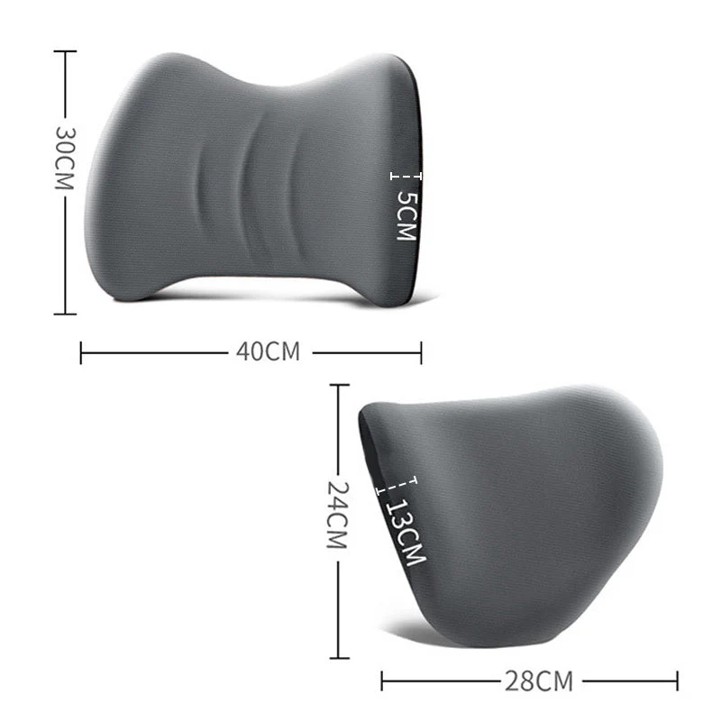 Ergonomic Car Seat Headrest & Lumbar Cushion - Image 11