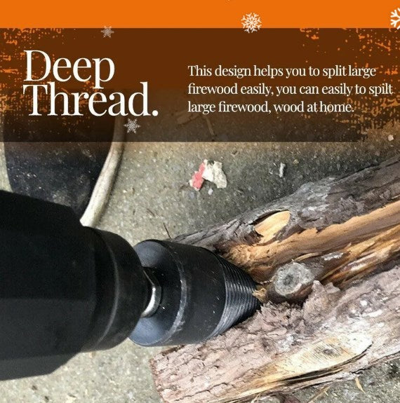 🔥🔥🔥Hex Shank Firewood Drill Bit - Image 3