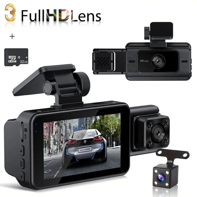 Vehicle Night Vision 3- Channel Dash Camera - Image 12