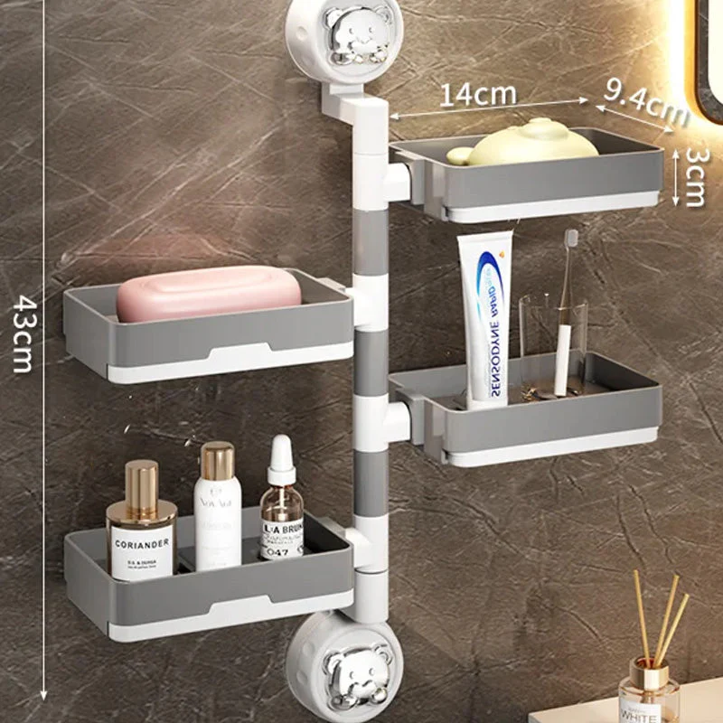 Detachable Suction Cup Soap Holder Dish - Image 10