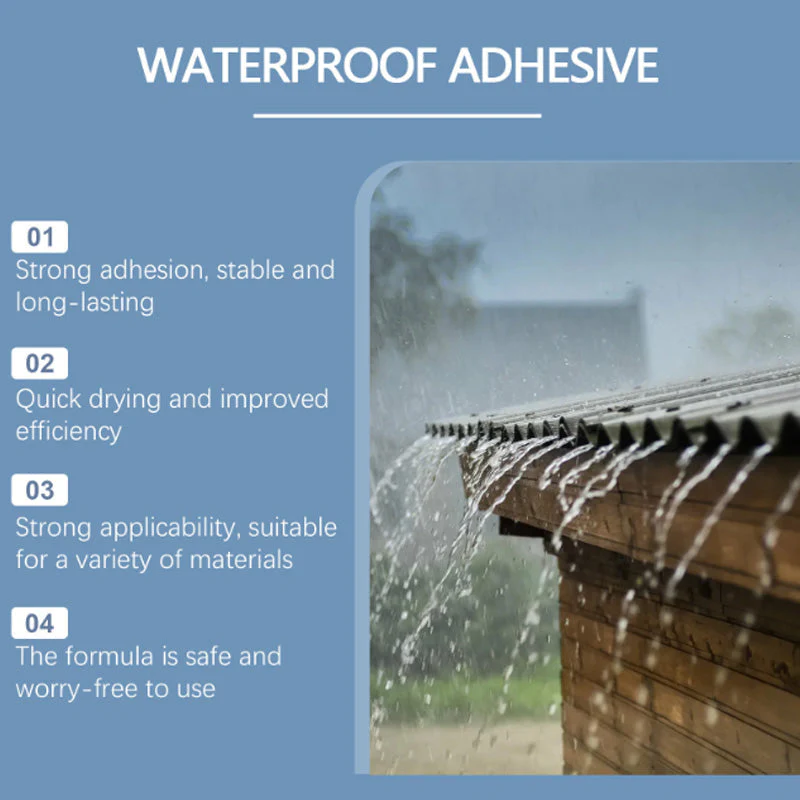 Versatile Quick-Drying Transparent Waterproof Adhesive - Image 5