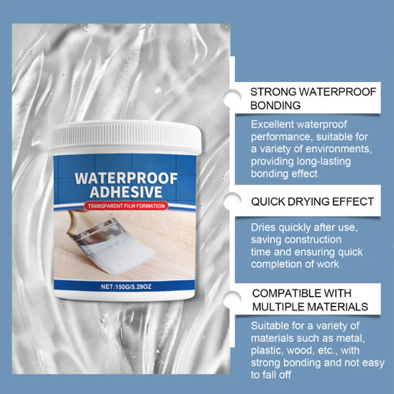 Versatile Quick-Drying Transparent Waterproof Adhesive - Image 6