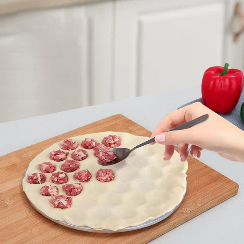 Durable 37-Hole Aluminum Dumpling Mold