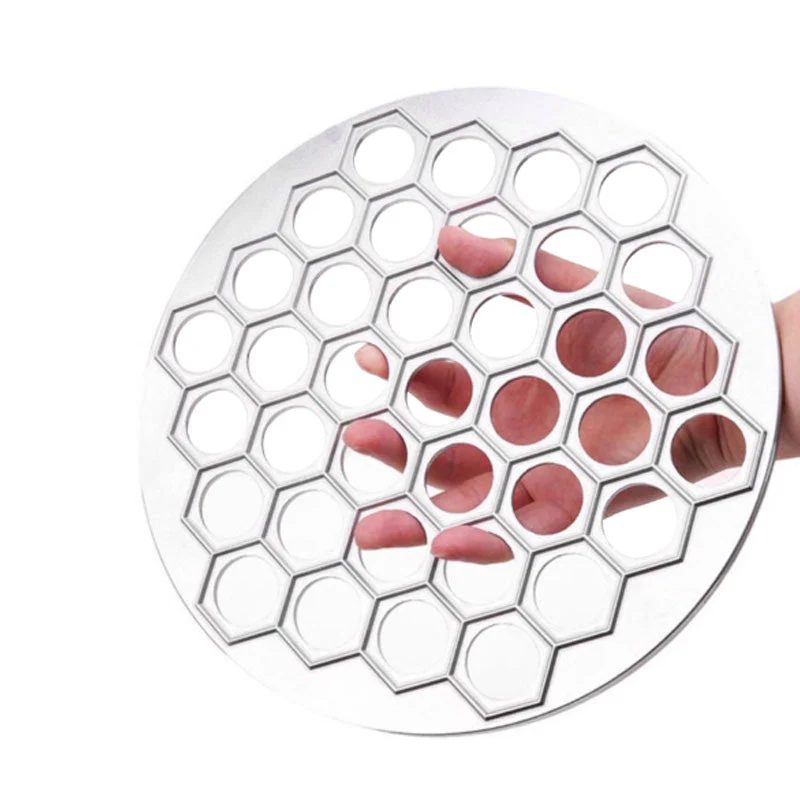 Durable 37-Hole Aluminum Dumpling Mold - Image 8