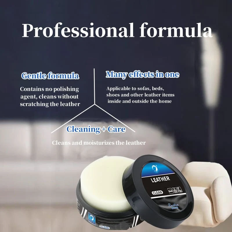 🔥 Leader cleaning and care cream &Cleaning paste for leather care - Image 4