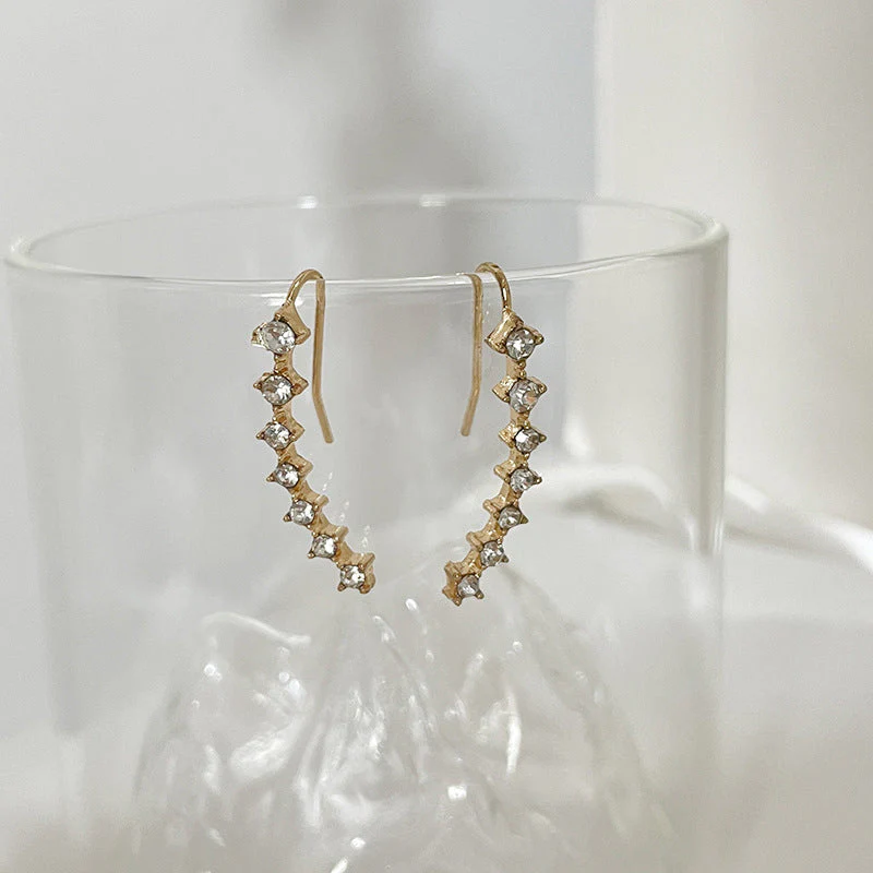 Ear Stud with Seven Stars and Diamonds - Image 15