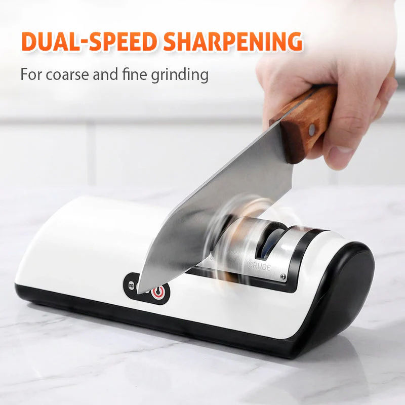 Electric Knife Sharpener with 2-Speed Modes - Image 4