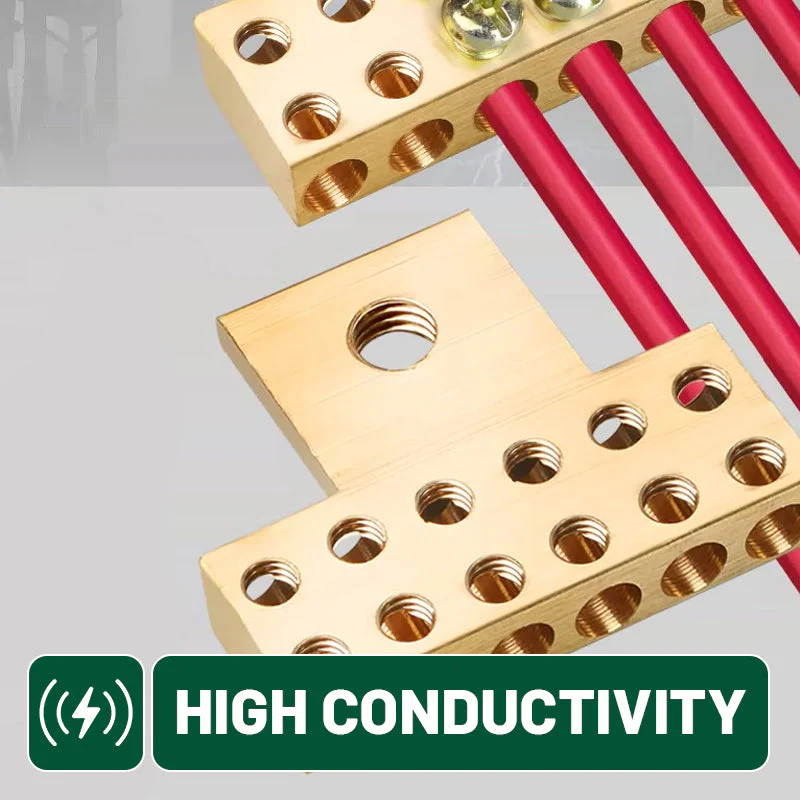 Electrical Terminal Block - 60A ,8 Screw Positions - Image 5