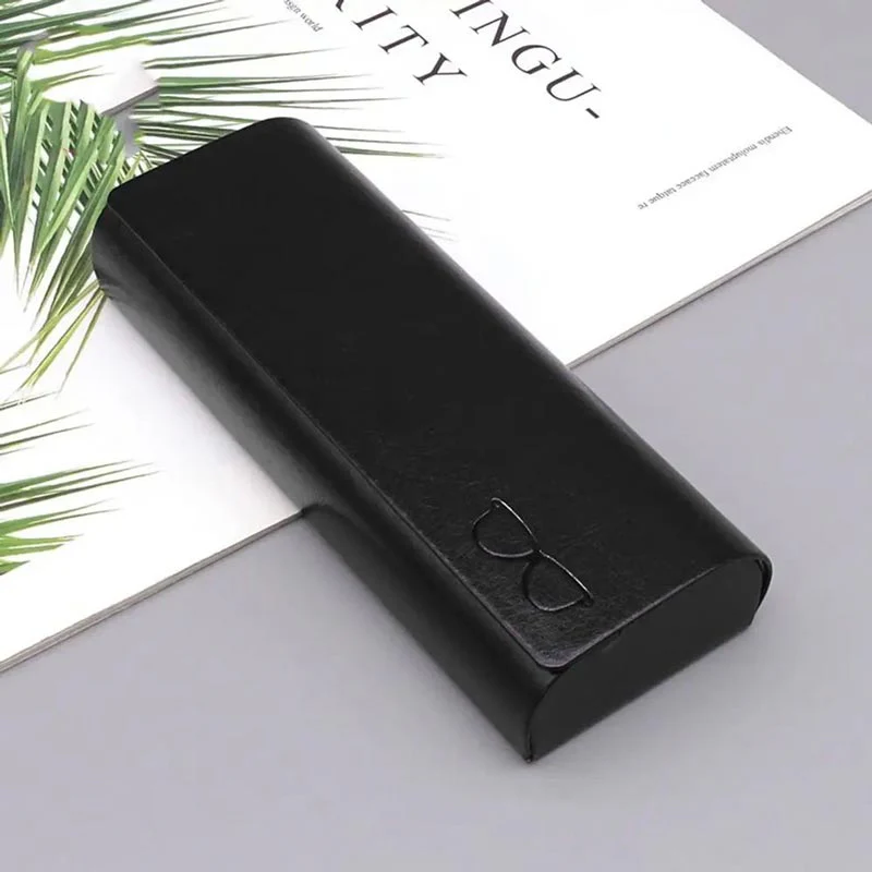 Minimalist Hard Leather Glasses Case - Image 9